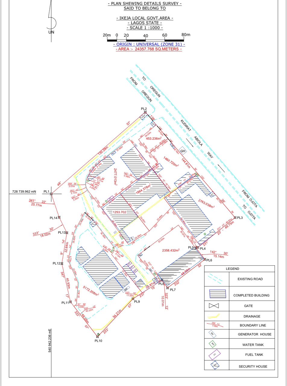 Premium Land for sale on the very busy Kudirat Abiola way, Oregun Ikeja