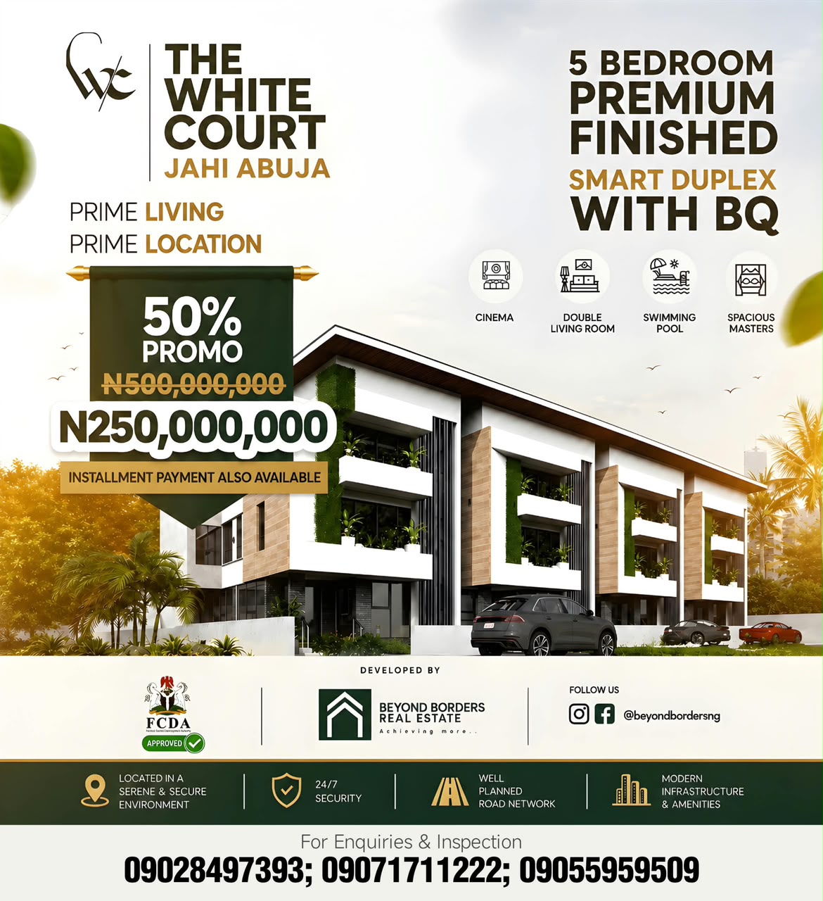 5  BEDROOM PREMIUM DUPLEX